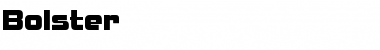 Download Bolster Font Download Bolster Font