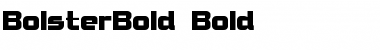 Download BolsterBold Font Download BolsterBold Font