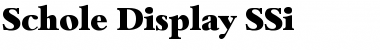 Download Schole Display SSi Font Download Schole Display SSi Font