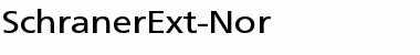 Download SchranerExt-Nor Font Download SchranerExt-Nor Font