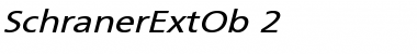 Download SchranerExtOb 2 Font Download SchranerExtOb 2 Font