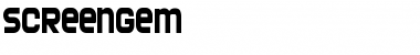 Download Screengem Font Download Screengem Font