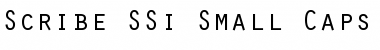 Download Scribe SSi Font Download Scribe SSi Font