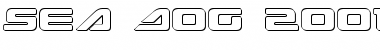 Download Sea Dog 2001 Shadow Font Download Sea Dog 2001 Shadow Font