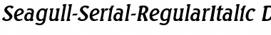 Download Seagull-Serial DB Font Download Seagull-Serial DB Font