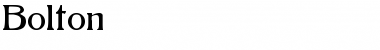 Download Bolton Font Download Bolton Font