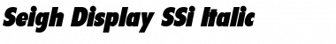 Download Seigh Display SSi Font Download Seigh Display SSi Font