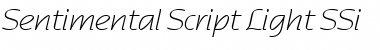 Download Sentimental Script Light SSi Font Download Sentimental Script Light SSi Font