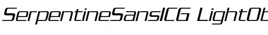Download SerpentineSansICG Font Download SerpentineSansICG Font