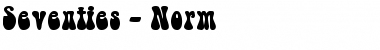 Download Seventies - Norm Font Download Seventies - Norm Font