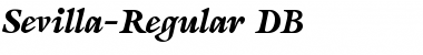 Download Sevilla DB Font Download Sevilla DB Font