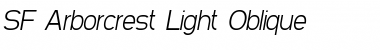 Download SF Arborcrest Light Font Download SF Arborcrest Light Font