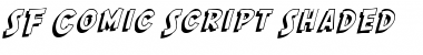 Download SF Comic Script Shaded Font Download SF Comic Script Shaded Font