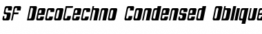 Download SF DecoTechno Condensed Font Download SF DecoTechno Condensed Font