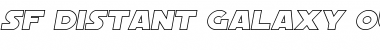 Download SF Distant Galaxy Outline Font Download SF Distant Galaxy Outline Font