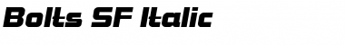 Download Bolts SF Font Download Bolts SF Font