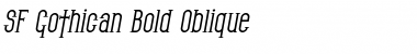 Download SF Gothican Font Download SF Gothican Font