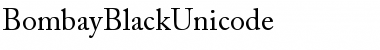 Download Bombay Black Unicode Font Download Bombay Black Unicode Font