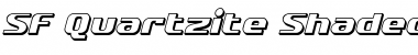 Download SF Quartzite Shaded Font Download SF Quartzite Shaded Font