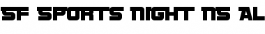 Download SF Sports Night NS AltUpright Font Download SF Sports Night NS AltUpright Font