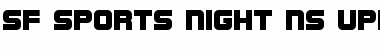 Download SF Sports Night NS Upright Font Download SF Sports Night NS Upright Font