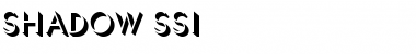 Download Shadow SSi Font Download Shadow SSi Font