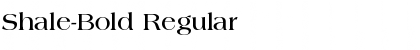 Download Shale-Bold Font Download Shale-Bold Font