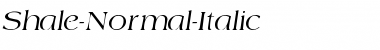 Download Shale-Normal-Italic Font Download Shale-Normal-Italic Font