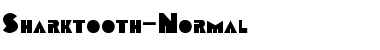 Download Sharktooth-Normal Font Download Sharktooth-Normal Font