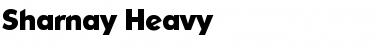 Download Sharnay Heavy Font Download Sharnay Heavy Font