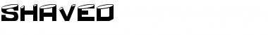 Download Shaved Font Download Shaved Font