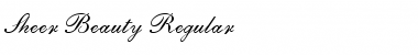 Download Sheer Beauty Font Download Sheer Beauty Font