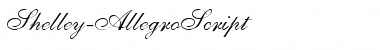 Download Shelley-AllegroScript Font Download Shelley-AllegroScript Font