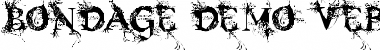 Download BONDAGE DEMO VERSION Font Download BONDAGE DEMO VERSION Font
