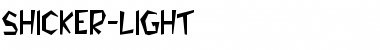 Download Shicker-Light Font Download Shicker-Light Font