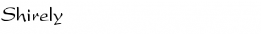 Download Shirely Font Download Shirely Font