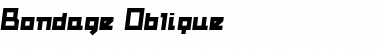 Download Bondage Font Download Bondage Font