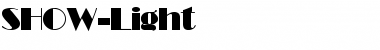 Download SHOW-Light Font Download SHOW-Light Font