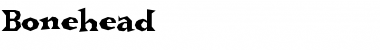 Download Bonehead Font Download Bonehead Font