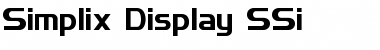 Download Simplix Display SSi Font Download Simplix Display SSi Font