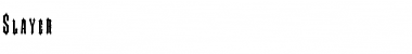 Download Slayer Font Download Slayer Font