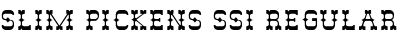 Download Slim Pickens SSi Font Download Slim Pickens SSi Font