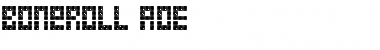 Download BoneRoll AOE Font Download BoneRoll AOE Font