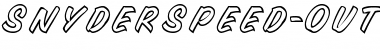 Download SnyderSpeed-Out Font Download SnyderSpeed-Out Font
