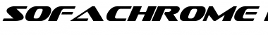 Download Sofachrome Font Download Sofachrome Font