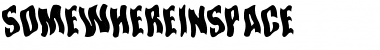 Download SomewhereInSpace Font Download SomewhereInSpace Font