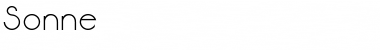 Download Sonne Font Download Sonne Font