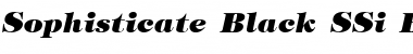 Download Sophisticate Black SSi Font Download Sophisticate Black SSi Font
