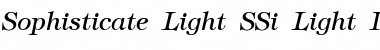 Download Sophisticate Light SSi Font Download Sophisticate Light SSi Font