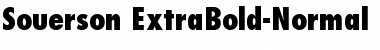 Download Souerson_ExtraBold-Normal Font Download Souerson_ExtraBold-Normal Font